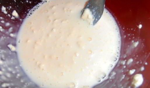 любимый сырный супчик сына