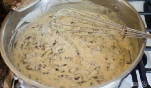 сырно-грибной суп