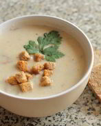 Сырный крем-суп с курицей