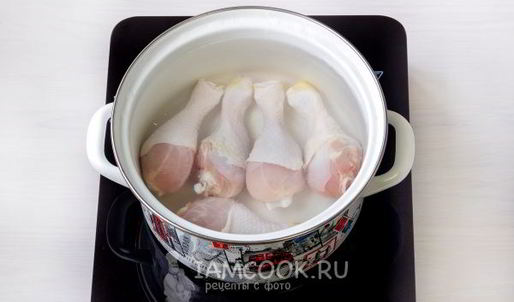 сырный суп из плавленного сыра с курицей