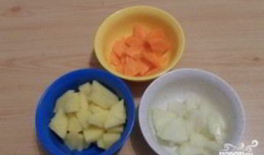 сырный суп на курином бульоне