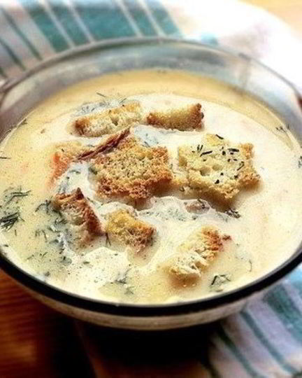 Рецепт сырного супа по-французски с курицей