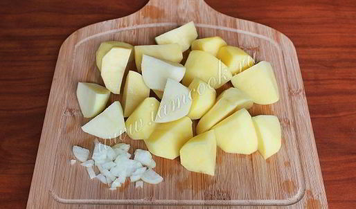 сырный суп пюре с креветками