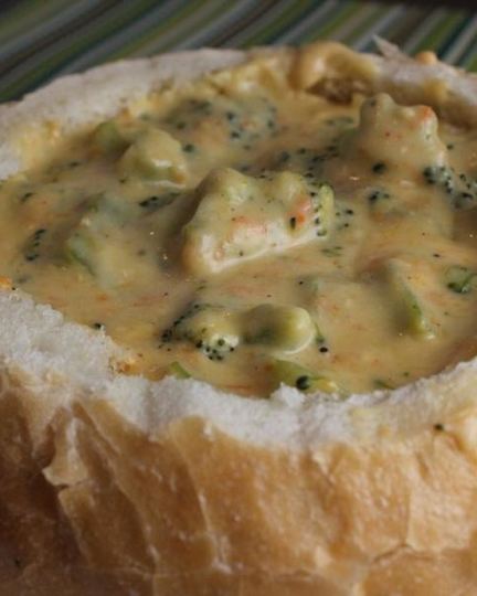 Рецепт сырного супа с брокколи