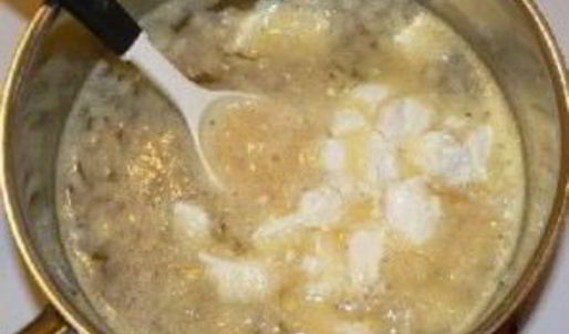 сырный суп с брокколи