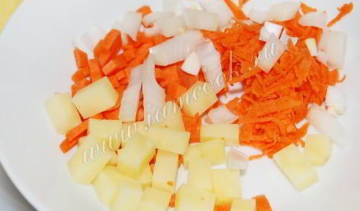 сырный суп с фрикадельками