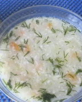 Сырный суп с грибами