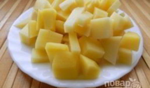 сырный суп с лососем