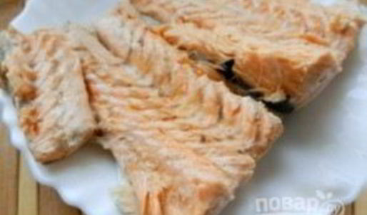 сырный суп с лососем