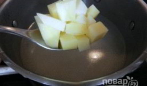 сырный суп с лососем