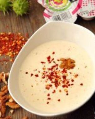 Сырный суп с ветчиной