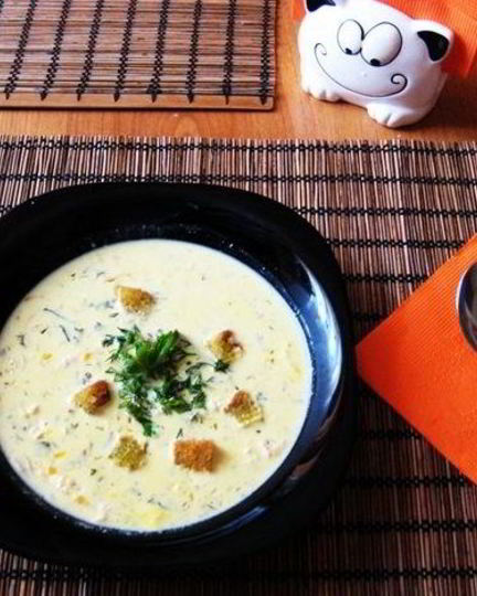 Рецепт сырного супа тануки