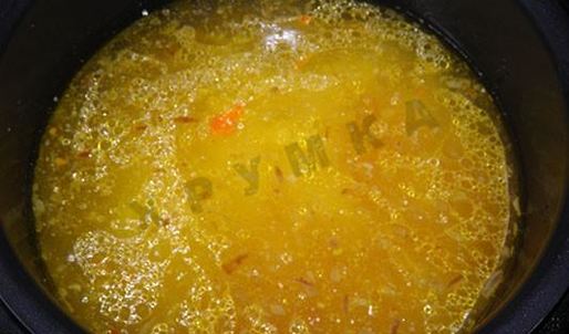 сырный суп в мультиварке