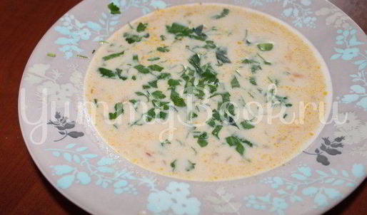 сырный супчик в мультиварке