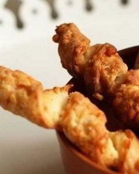 Сырные завитки к супу