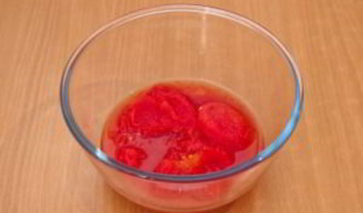 томатный крем-суп с макаронами