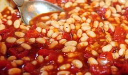 тосканский фасолевый суп с креветками