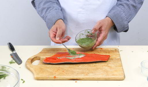 домашняя уха со слабосоленой неркой