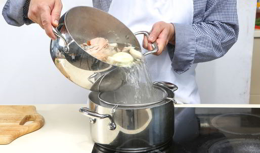 домашняя уха со слабосоленой неркой