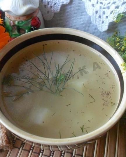 Рецепт рыбного супа уха из леща