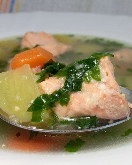 Рецепт ухи из форели