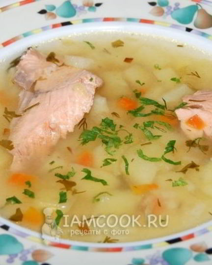 Рецепт ухи из горбуши