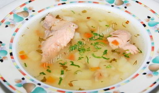 уха из горбуши