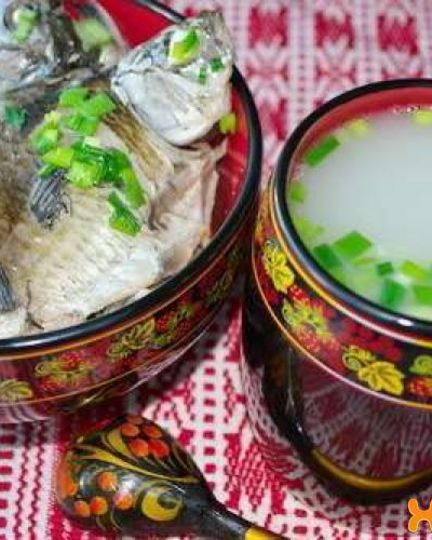 Рецепт ухи из карасей