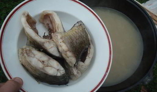 уха из карпа по-царски