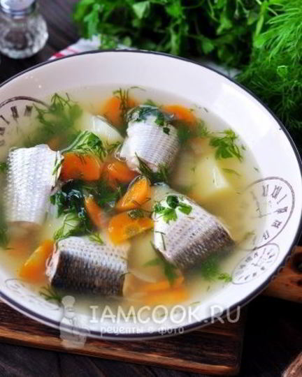 Рецепт ухи из кефали