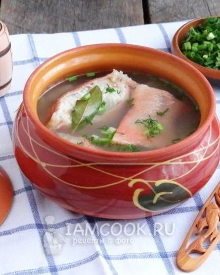 Рецепт ухи из морского окуня