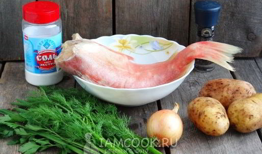 уха из морского окуня