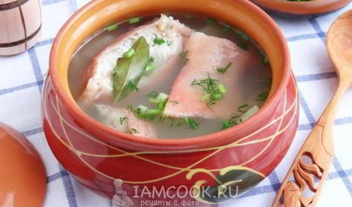 уха из морского окуня