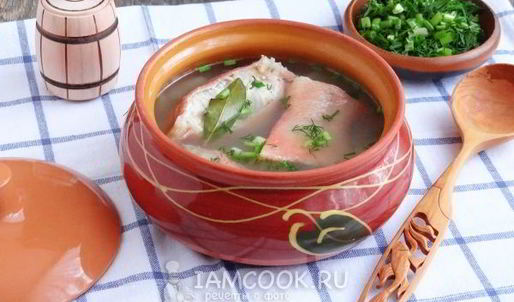 уха из морского окуня