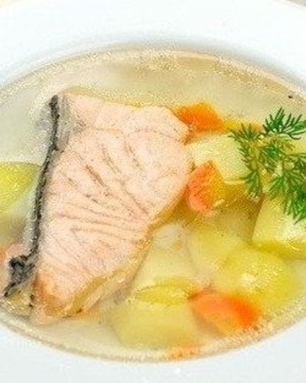 Рецепт ухи из семги