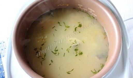 уха из сома в мультиварке