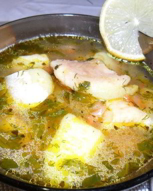 Уха из трех видов рыбы