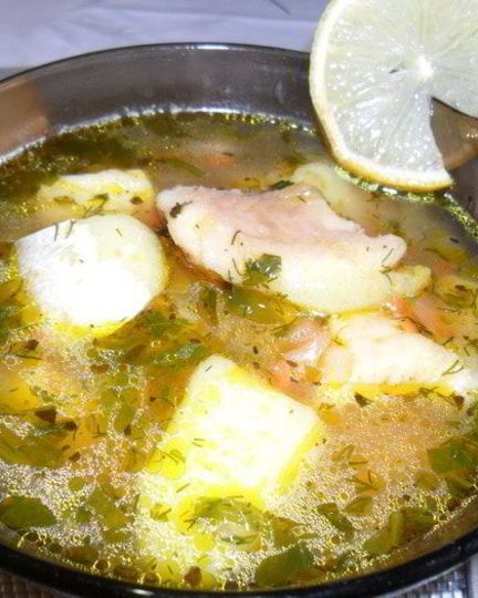 Рецепт ухи из трех видов рыбы