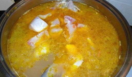 уха из трех видов рыбы