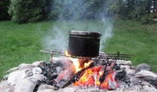 уха на природе