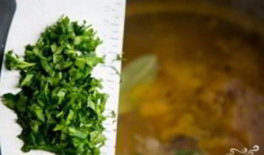 уха с креветками