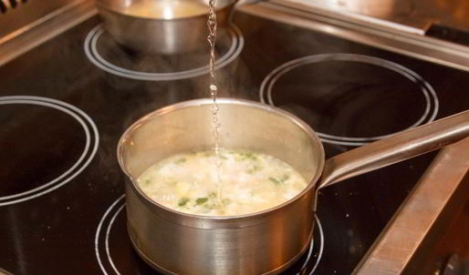 уха с водкой