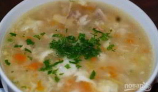 уха со взбитым яйцом