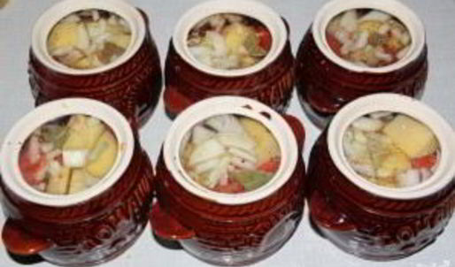 уха в горшочках