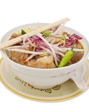 Вьетнамский суп фо бо с говядиной