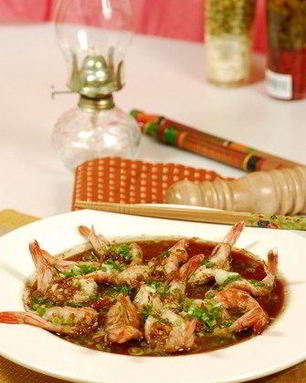 Японский суп из креветок