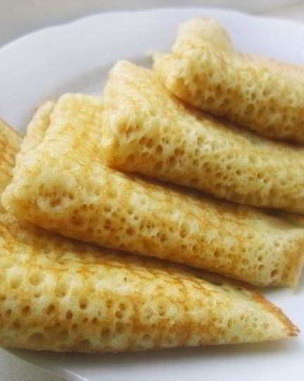 Рецепт блинчиков ажурных