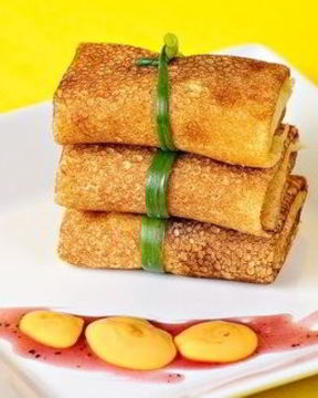 Блинчики, фаршированные мясом