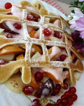 Блинчики с йогуртом