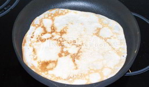 блинчики с творогом и изюмом